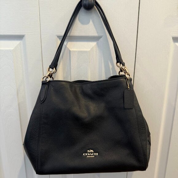 Coach Hallie Shoulder Bag - Picture 1 of 8